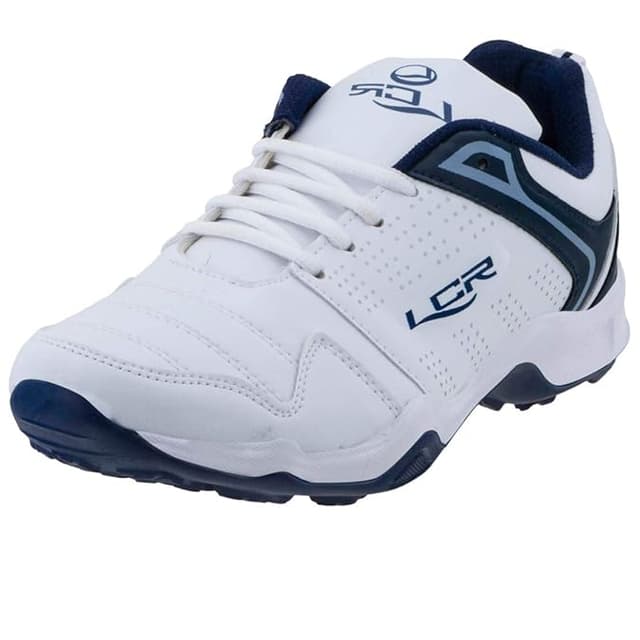 Lancer Mens INDUS-251 White Navy Running Shoe - 7 UK (INDUS-251WHT-NBL-41)